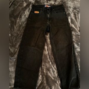 Boys 28 black Empyre baggy jeans